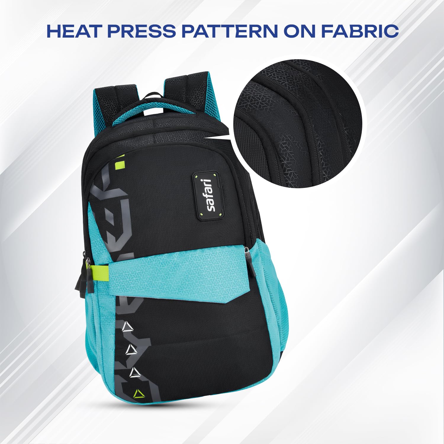 SAFARI Bonus 8 School & College Backpack-37 L  (Black)