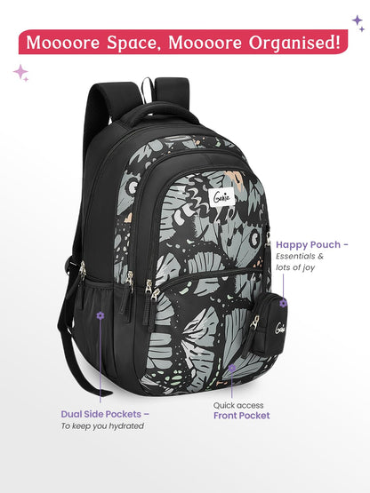 Genie  Morphi Laptop School Backpack  For Girls |19 Inch-36 L