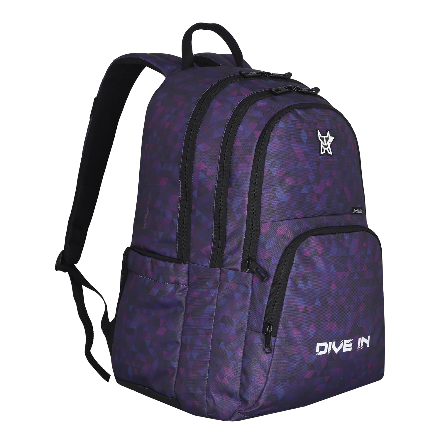 Arctic Fox Trisiac 34 Liters School Backpack for Boys and Girls