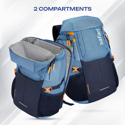 SAFARI Quest 3 Laptop Backpack-45 L (Blue)