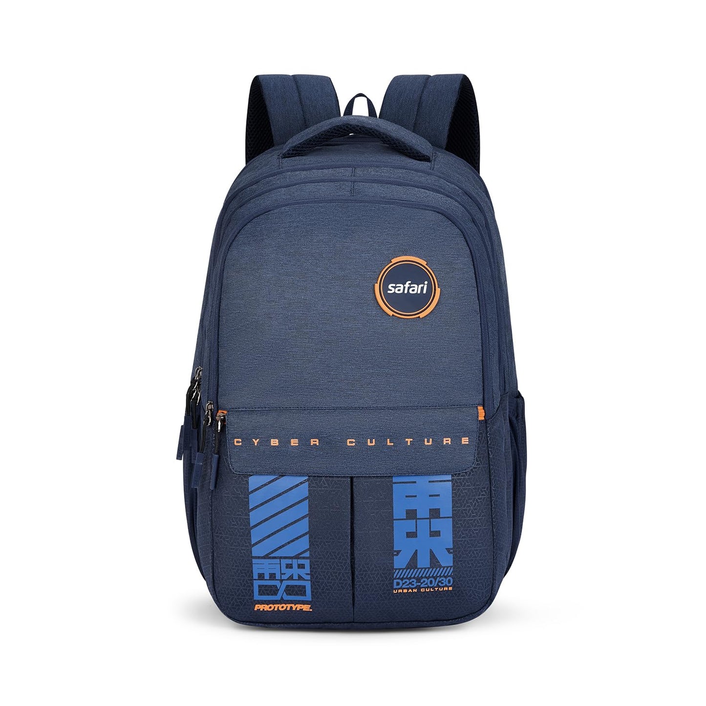 SAFARI Quadro 7 - File holder, 4 Compartment, Rain Cover Backpack -43 L