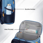 SAFARI Quest 3 Laptop Backpack-45 L (Blue)