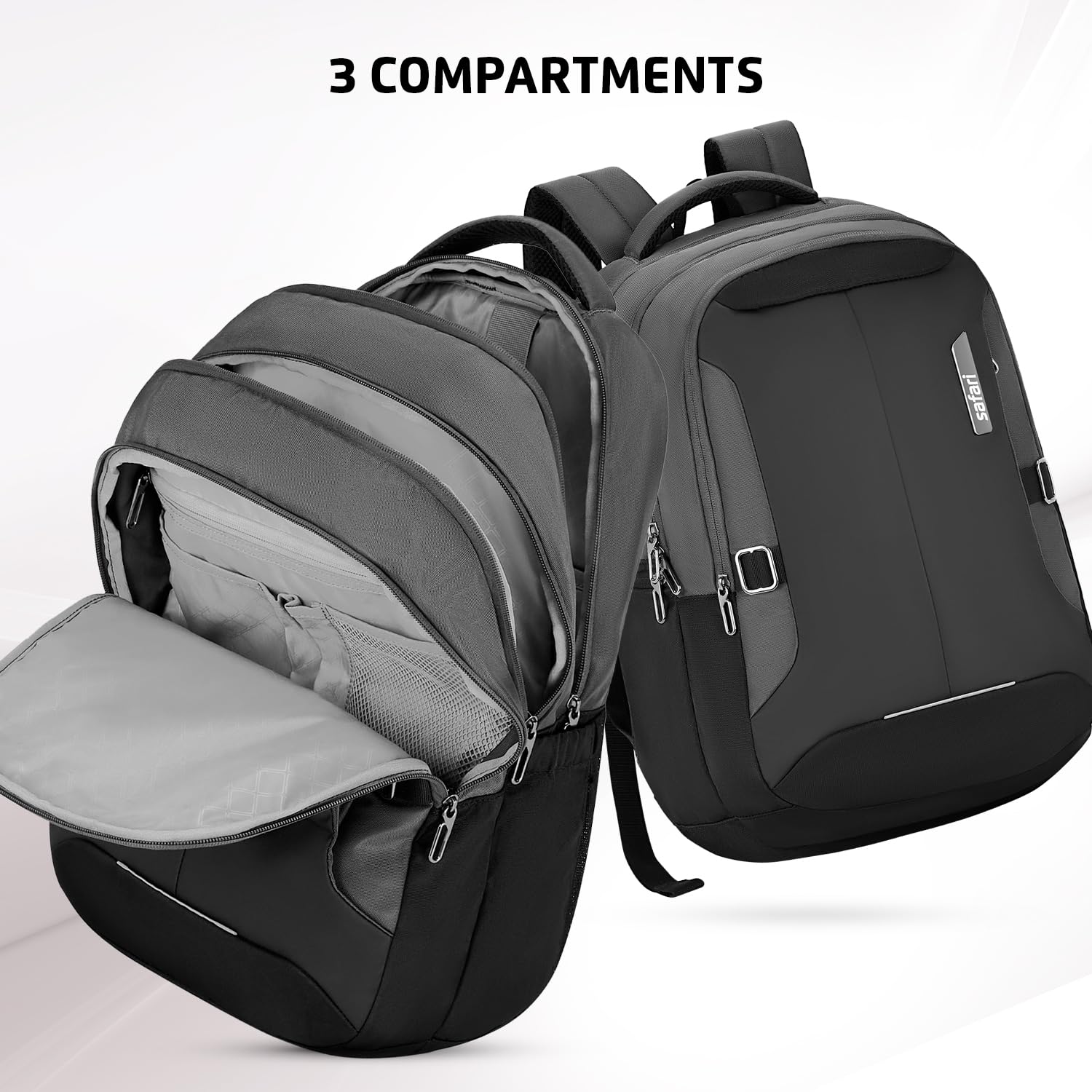 SAFARI  Spade 2  Large 34 L Laptop Backpack With RainCover