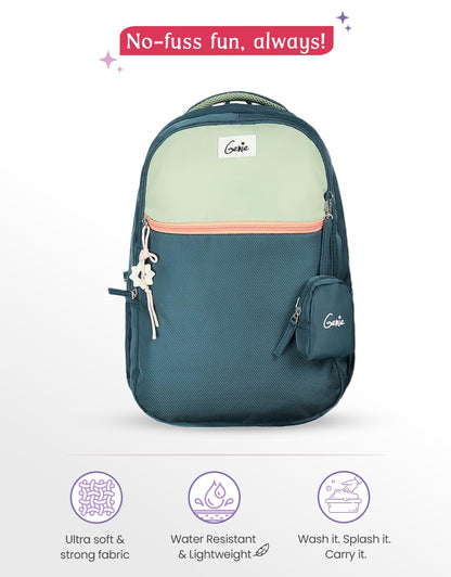 Genie Twist Backpack For Girls |19 Inch-40 Litres