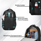 SAFARI Expand 18  Laptop Backpack -43 L (Black)
