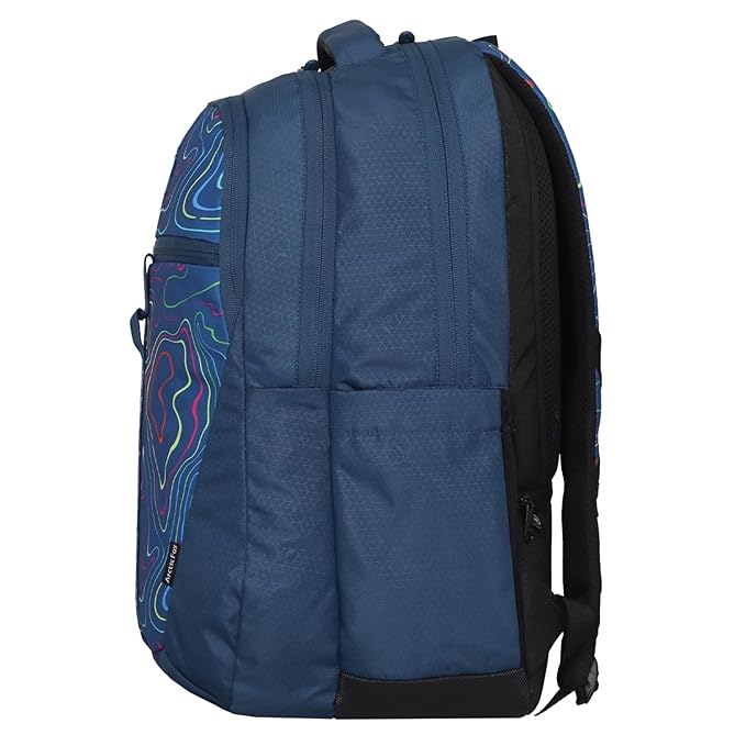 Arctic Fox Color Strike Black 37 Liters, 15.6 inch Laptop Backpack for Men and Women