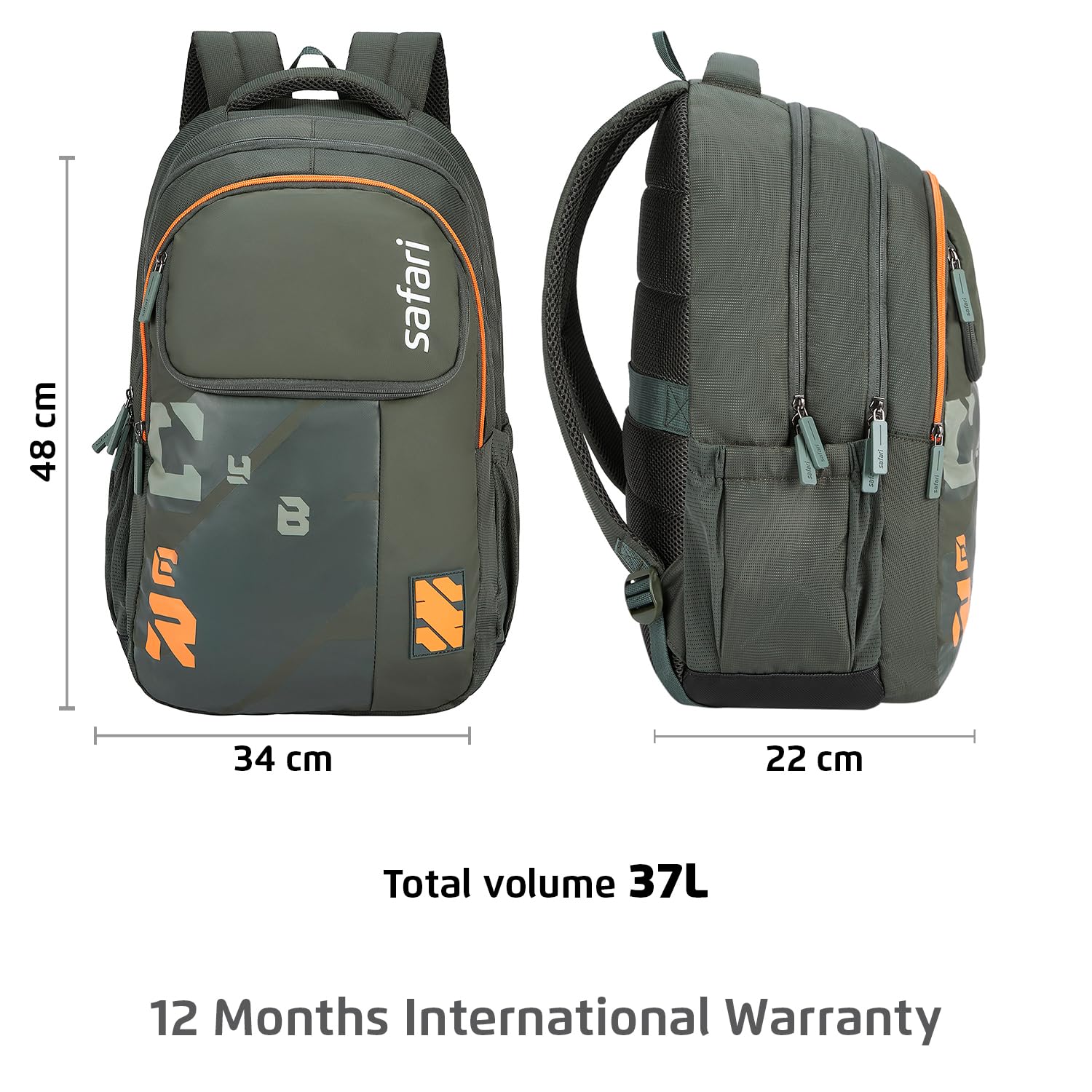 SAFARI Aura 4  Laptop Backpack -37 L