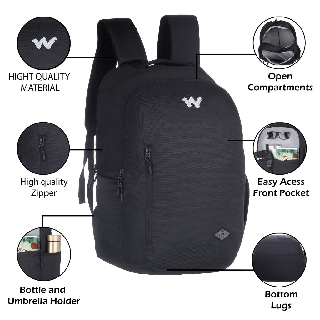 Wildcraft Sierra Laptop Backpack For Men & Women