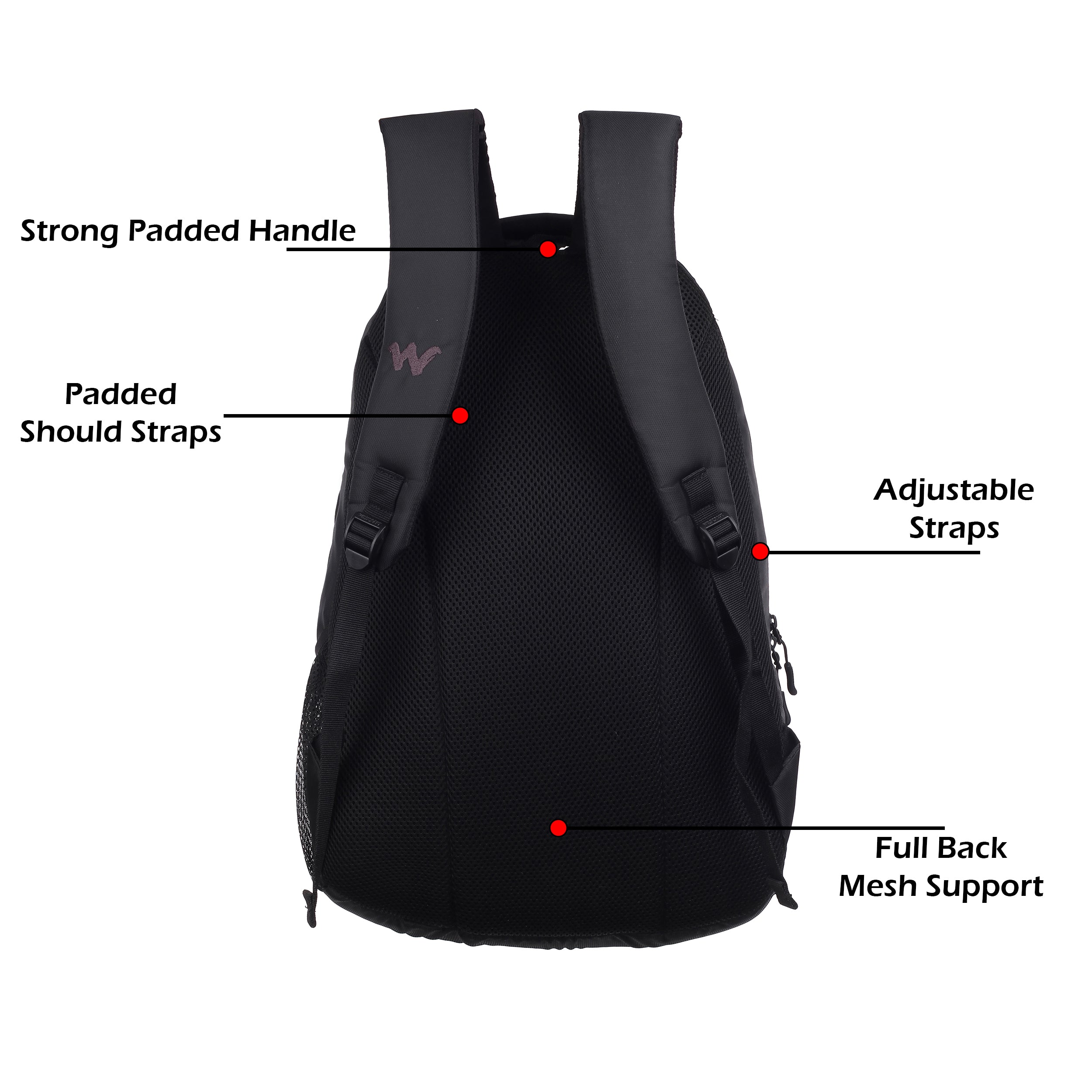 Wildcraft Power Laptop Backpack 28L Bag For Men & Women