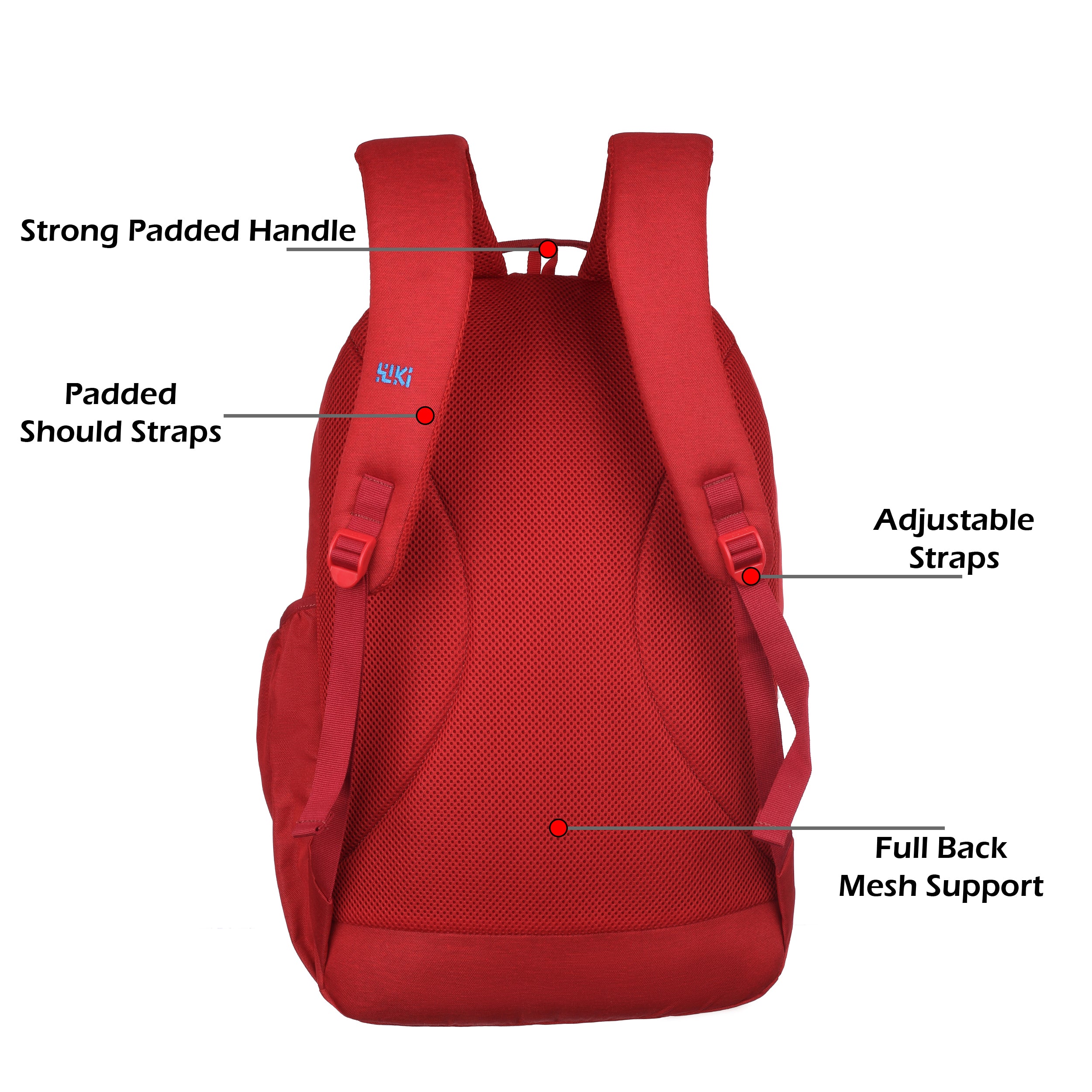 Wildcraft Polyester Shades 3 Laptop Backpack for Travel Gym & Office  for Men & Women-41 L