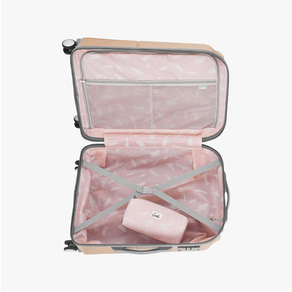 Genie Glam Hard Luggage Suitcase