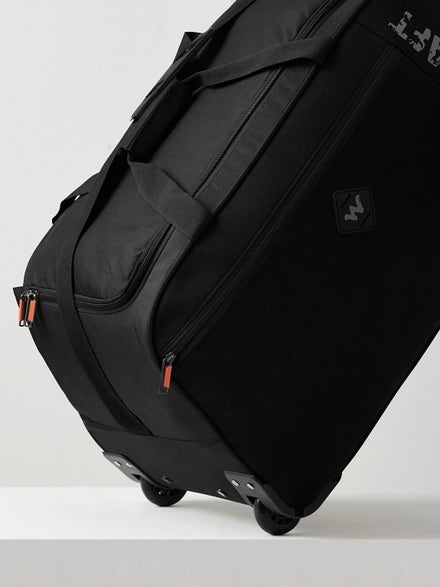 Wildcraft Pictor 38L Duffel Trolly Bag- Black