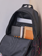 Wiki Stylish Unisex Girl 2 Durable & Lightweight backpack (29.5 Litre, Black)