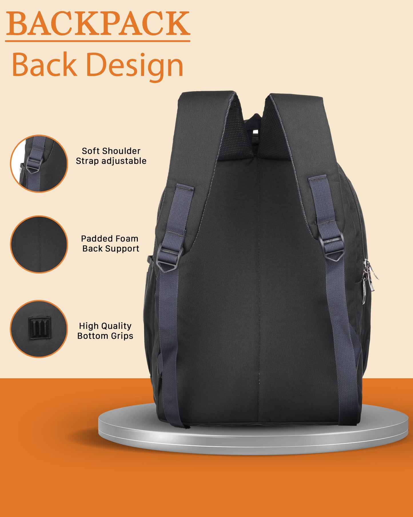 Dhariwal Backpack for Men & Women | Office, Travel, School, College bag| 33L BP -241