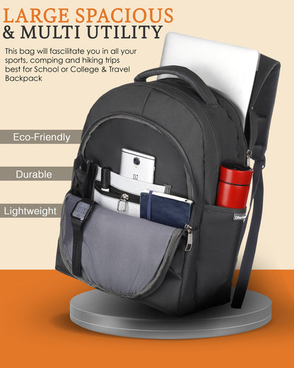 Dhariwal Backpack for Men & Women | Office, Travel, School, College bag| 33L BP -241
