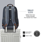 Gear Compact 17.5" Faux Leather Water resistant Laptop | Travel Backpack | Casual Backpack for men/women
