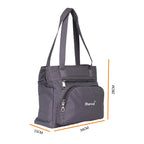 Dhariwal PU Twin Handle Water Resistant Ladies Shopping Bag, Vanity Bag for Carriage, Travel, Casual, Outdoor, Party, Kitty LAD-9913