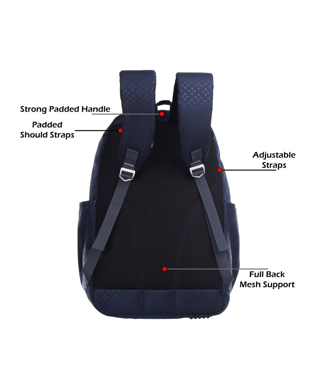 Dhariwal 35L LB-112 Unisex Backpack | Laptop compartment | Strong & Lightweight