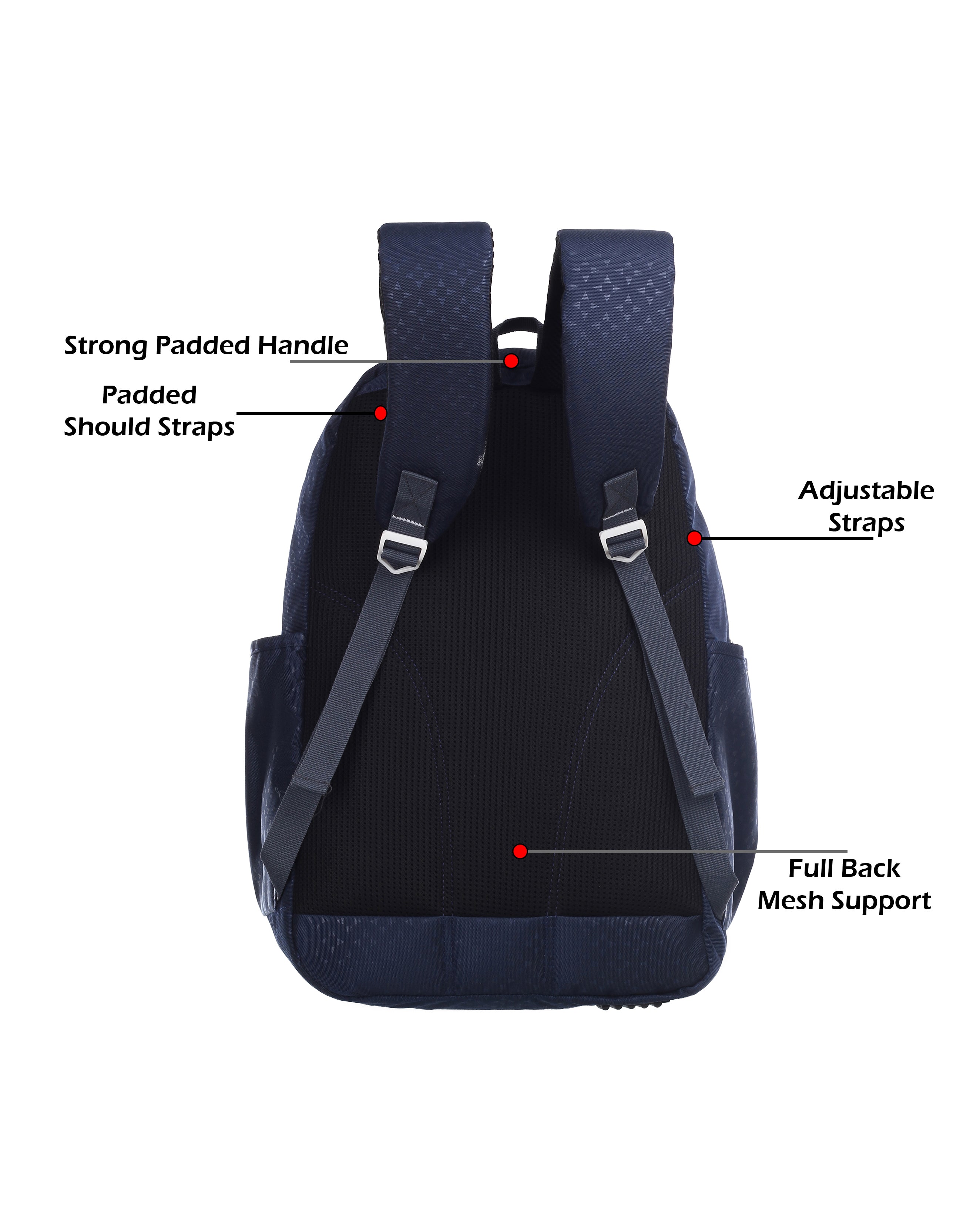 Dhariwal 35L LB-112 Unisex Backpack | Laptop compartment | Strong & Lightweight
