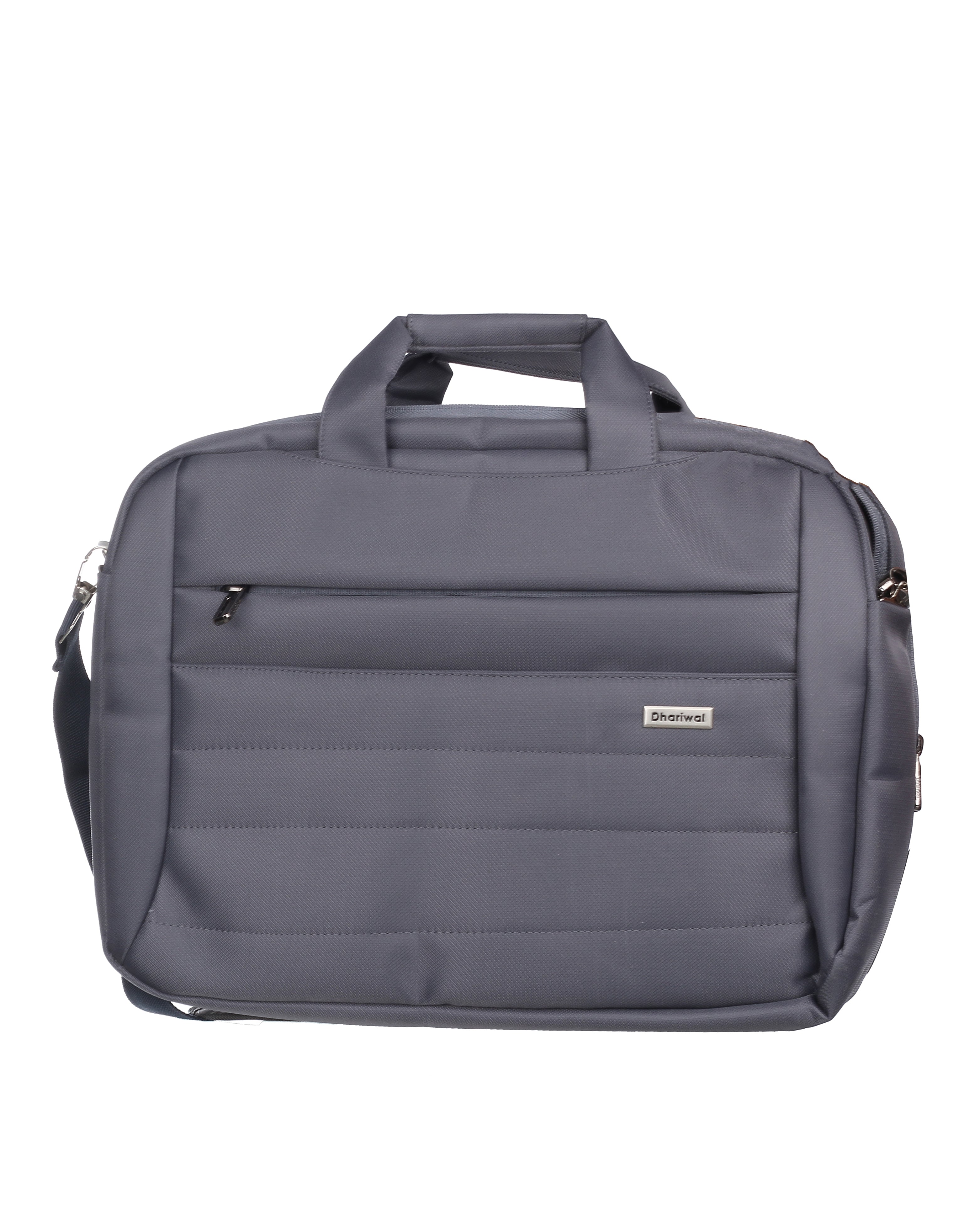 Foam File Messenger Bag 16 Inch Brown Faux Leather Office Bag | Laptop Bag for Men EB-618