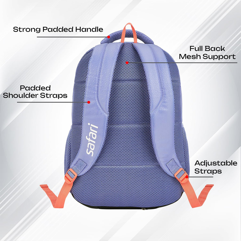 SAFARI Triplex 7 Armor Base, File holder, Rain Cover Backpack-37 L