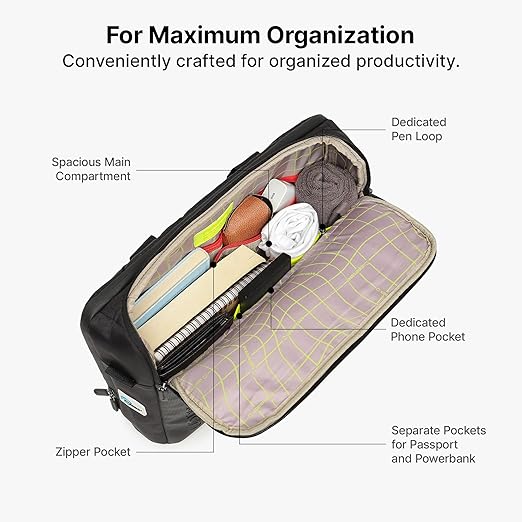 Uppercase 14L Omega 02 Professional Laptop Messenger Bag | upto 15.6''| 3x More Water Resistant