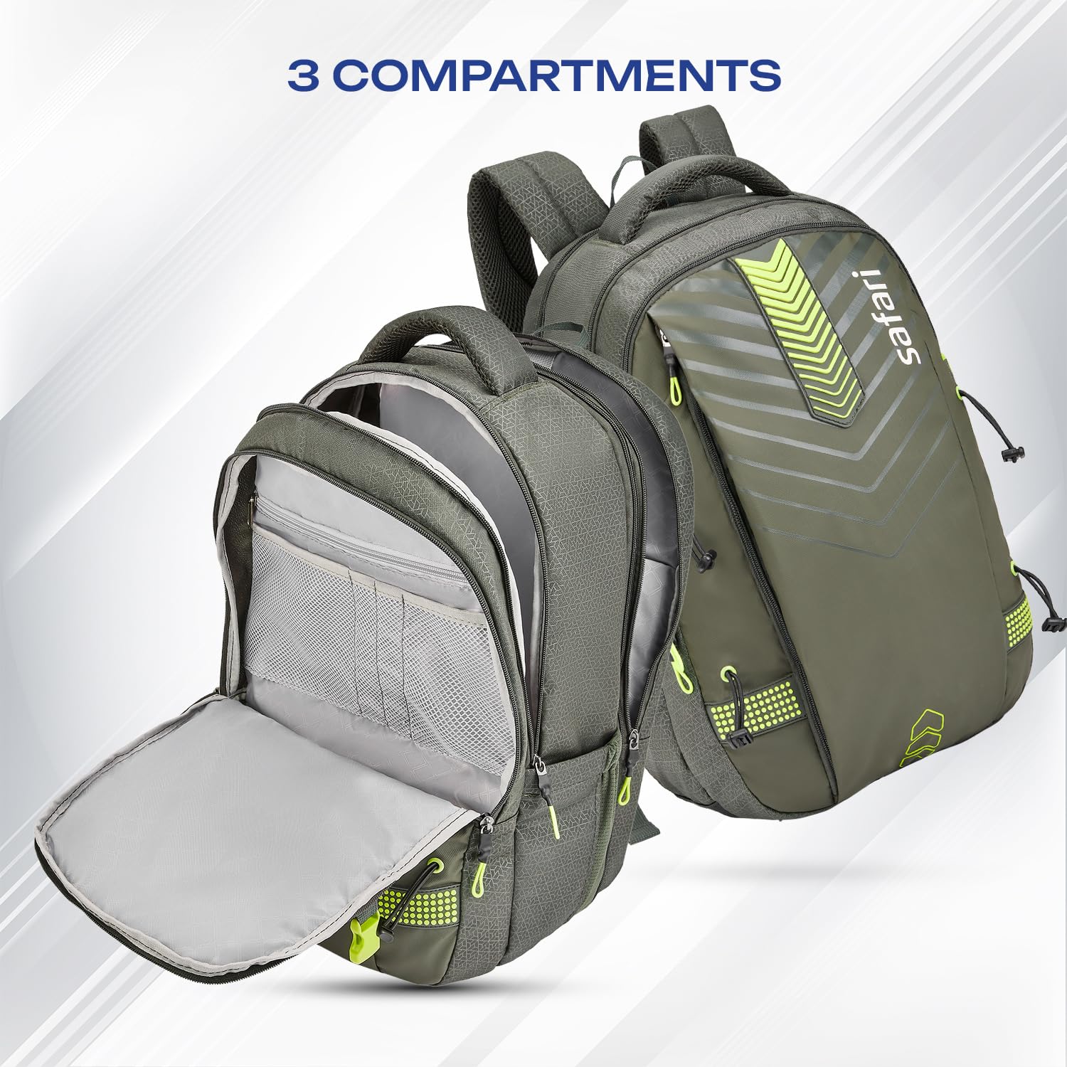 SAFARI Expand 18  Laptop Backpack -43 L (Black)