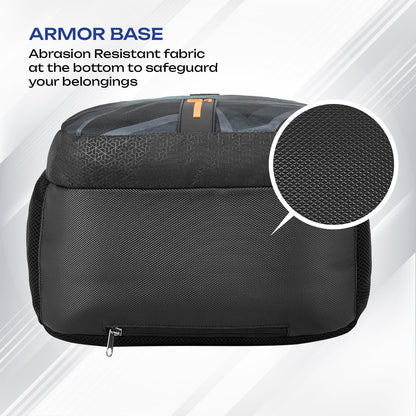 SAFARI Triplex 6 Armor Base, File holder, Rain Cover Backpack -37 L