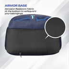 SAFARI Triplex 6 Armor Base, File holder, Rain Cover Backpack -37 L