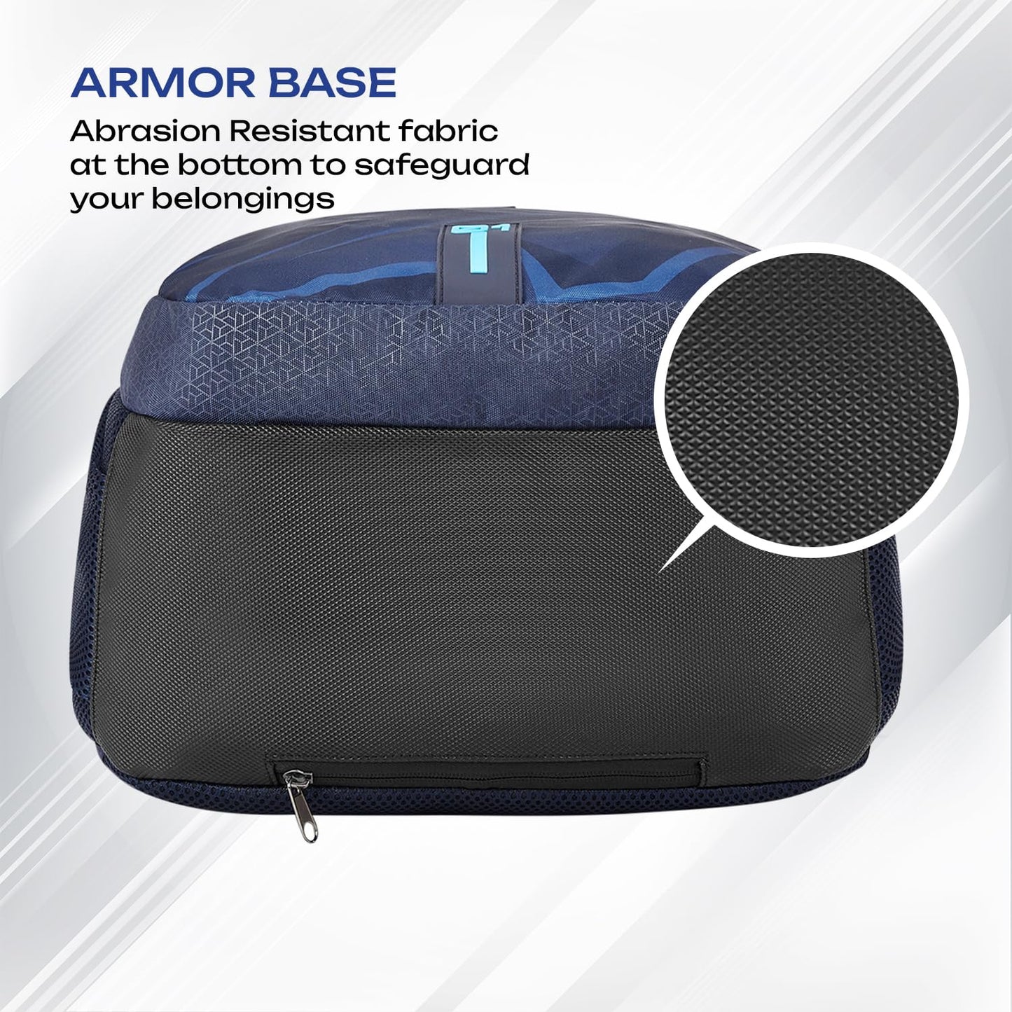 SAFARI Triplex 6 Armor Base, File holder, Rain Cover Backpack -37 L