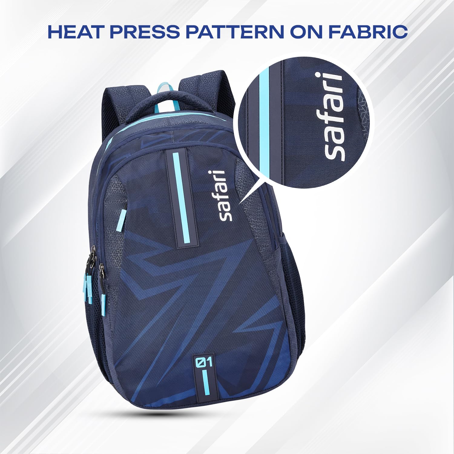 SAFARI Triplex 6 Armor Base, File holder, Rain Cover Backpack -37 L