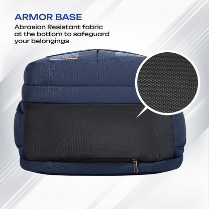 SAFARI Quadro 7 - File holder, 4 Compartment, Rain Cover Backpack -43 L