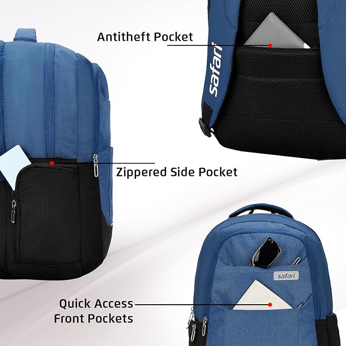 SAFARI  Spade 3  Large 34 L Laptop Backpack