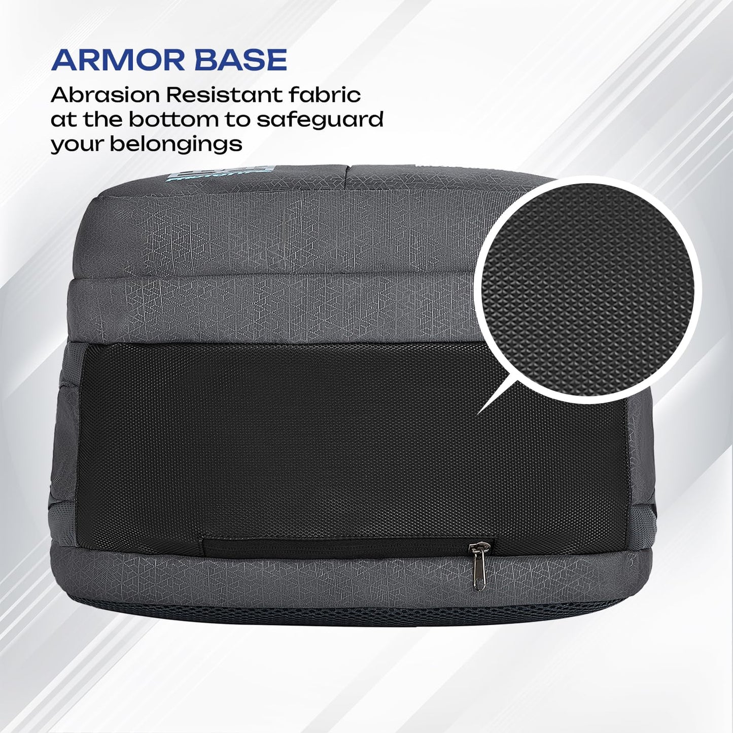 SAFARI Quadro 7 - File holder, 4 Compartment, Rain Cover Backpack -43 L