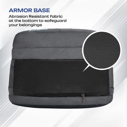 SAFARI Quadro 7 - File holder, 4 Compartment, Rain Cover Backpack -43 L