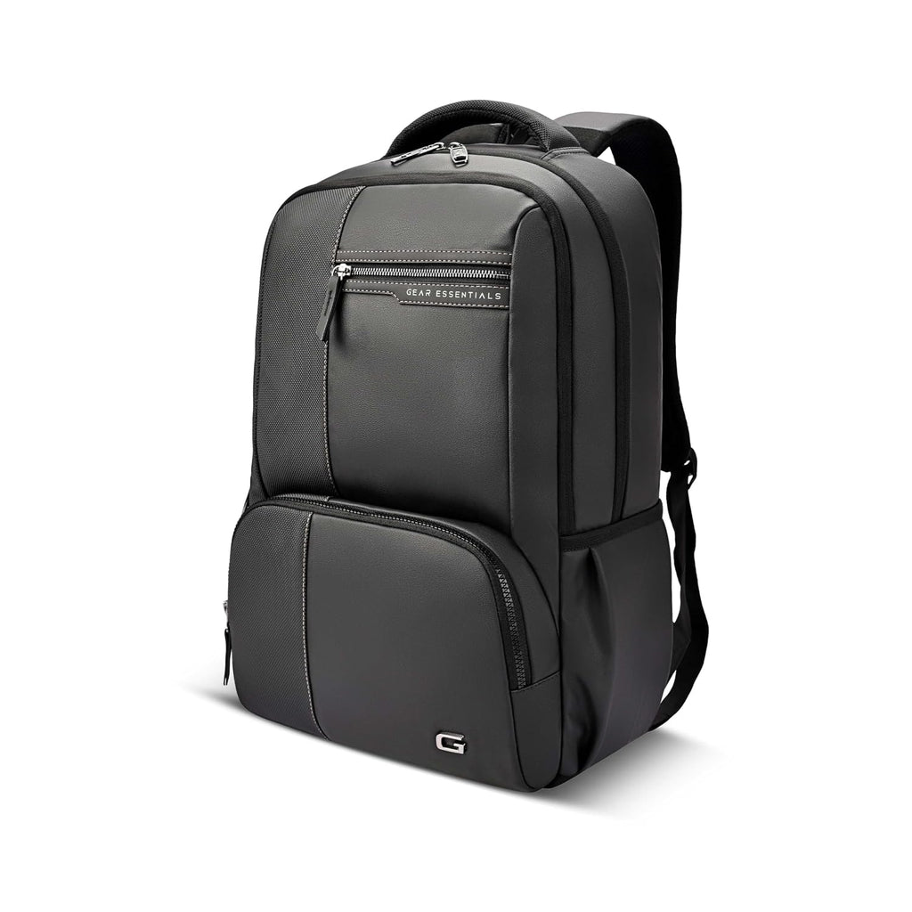 Gear Vintage 4 19"/29L Anti Theft Faux Leather  4 Compartment Laptop Backpack /Casual Backpack College Bag For Men/Women
