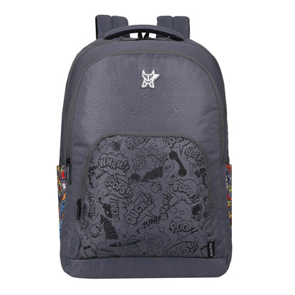 Arctic Fox Comic Castel Rock  School Backpack for Boys and Girls- 33 Liters