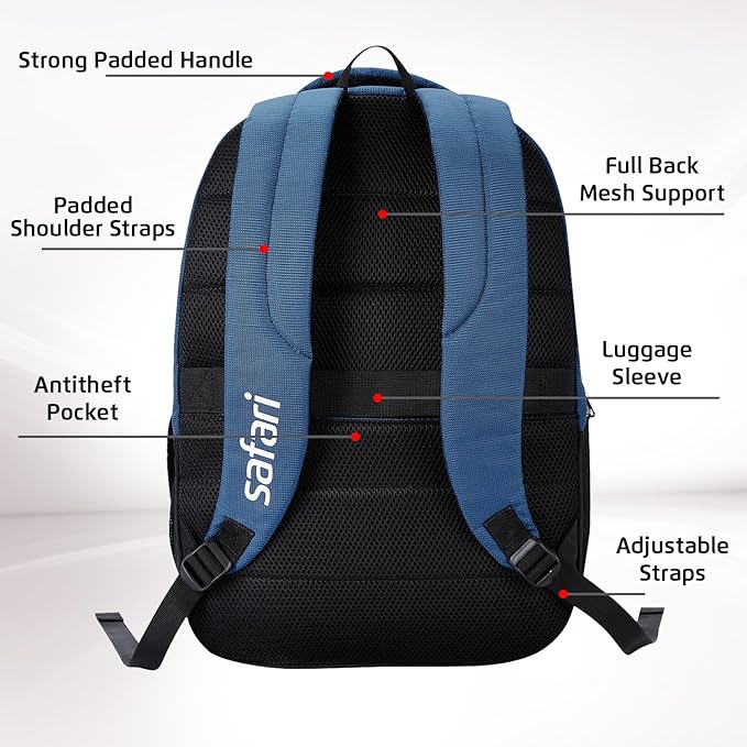SAFARI  Spade 3  Large 34 L Laptop Backpack