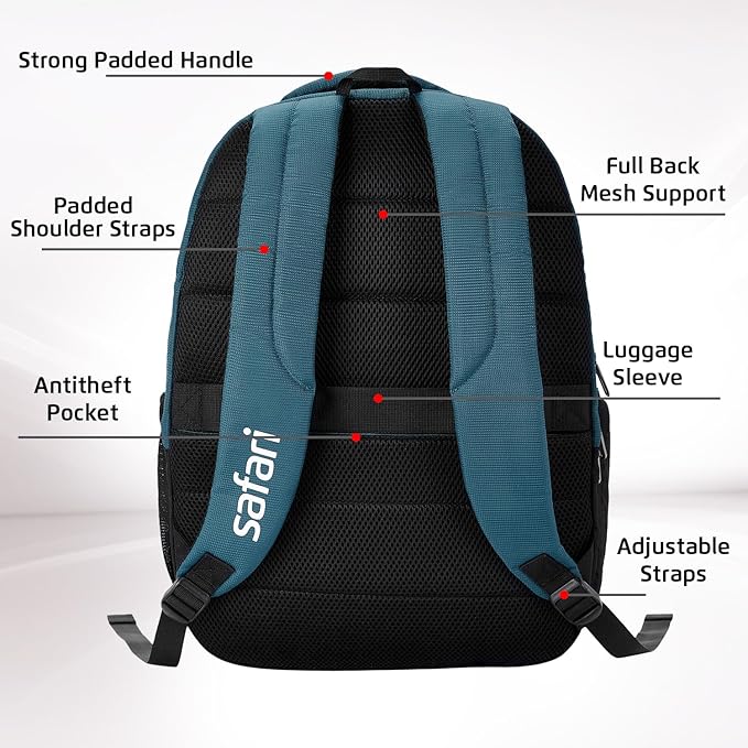 SAFARI  Spade 3  Large 34 L Laptop Backpack
