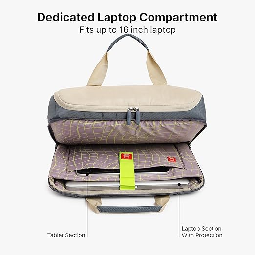 Uppercase 14L Omega 02 Professional Laptop Messenger Bag | upto 15.6''| 3x More Water Resistant