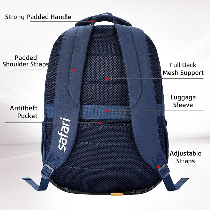 SAFARI  Aura 1  Large 37 L Laptop Backpack