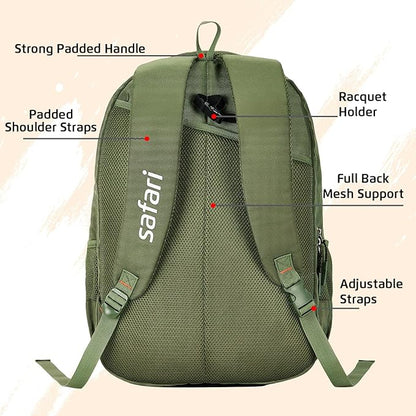 Safari Smash 37L Sport Utility School Backpack