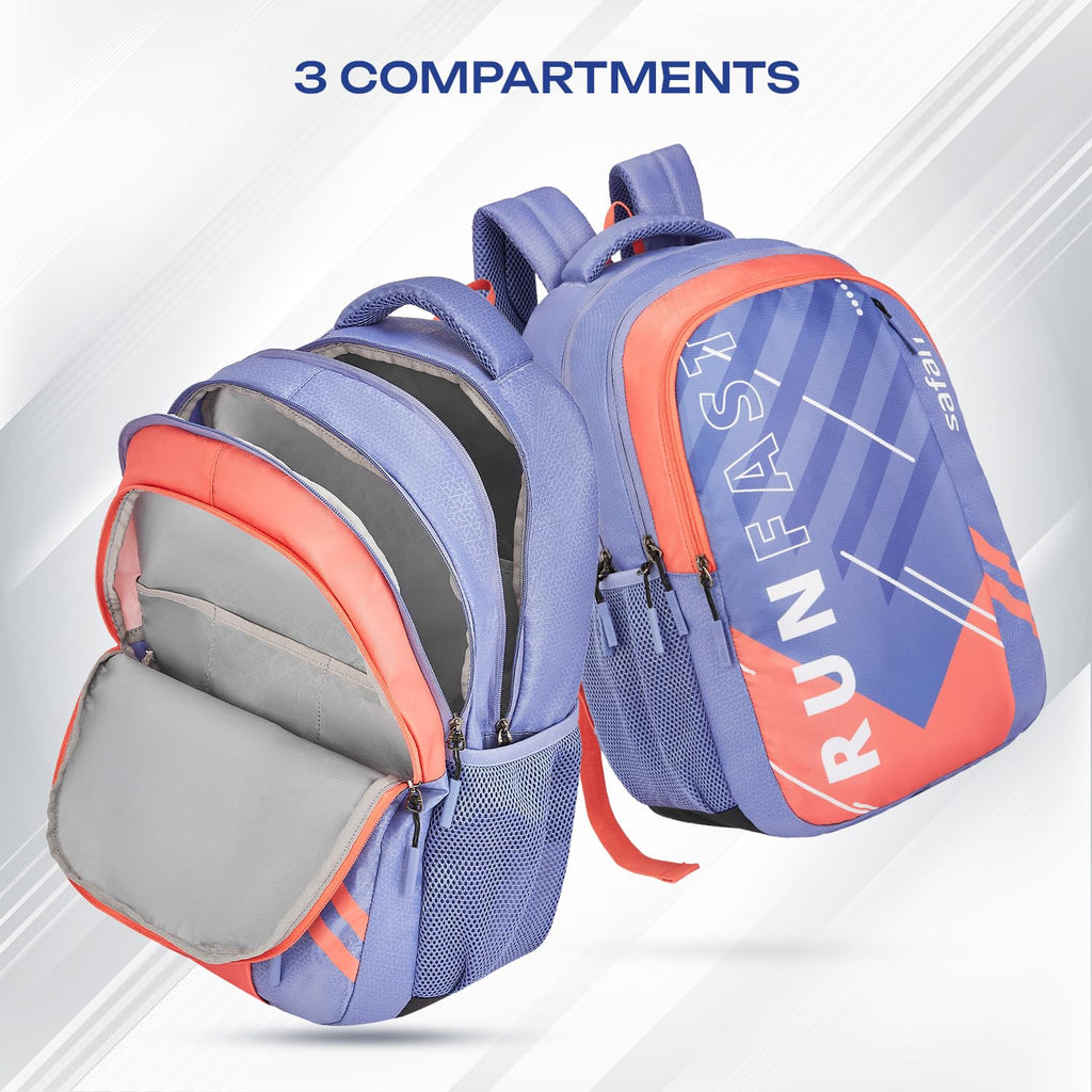 SAFARI Triplex 7 Armor Base, File holder, Rain Cover Backpack-37 L