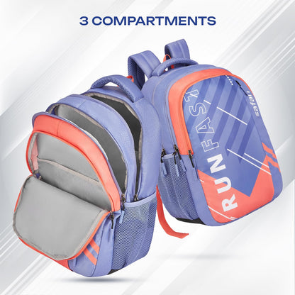 SAFARI Triplex 7 Armor Base, File holder, Rain Cover Backpack-37 L