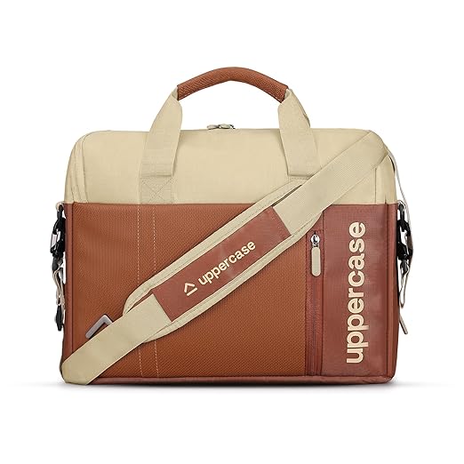 Uppercase 14L Omega 02 Professional Laptop Messenger Bag | upto 15.6''| 3x More Water Resistant