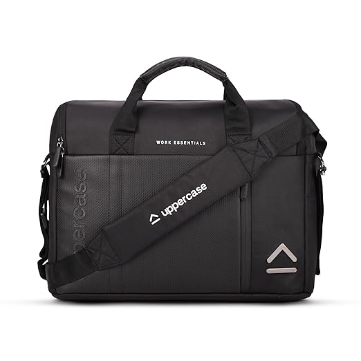 Uppercase 14L Omega 02 Professional Laptop Messenger Bag | upto 15.6''| 3x More Water Resistant