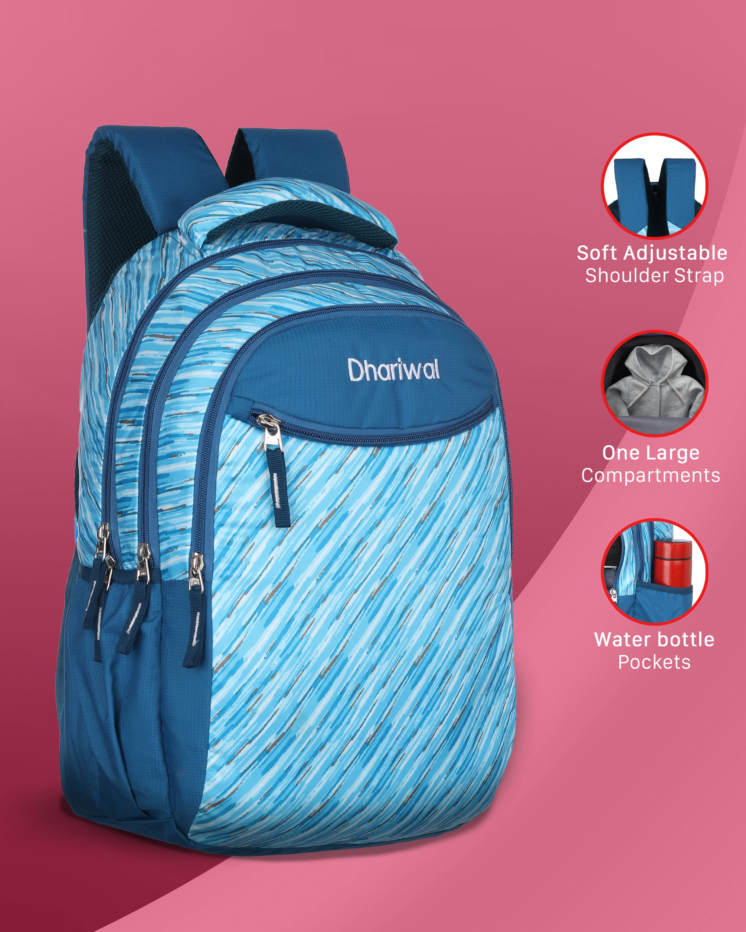 Dhariwal bags Casual/School/College/Office Bag BP-251 36 L Backpack