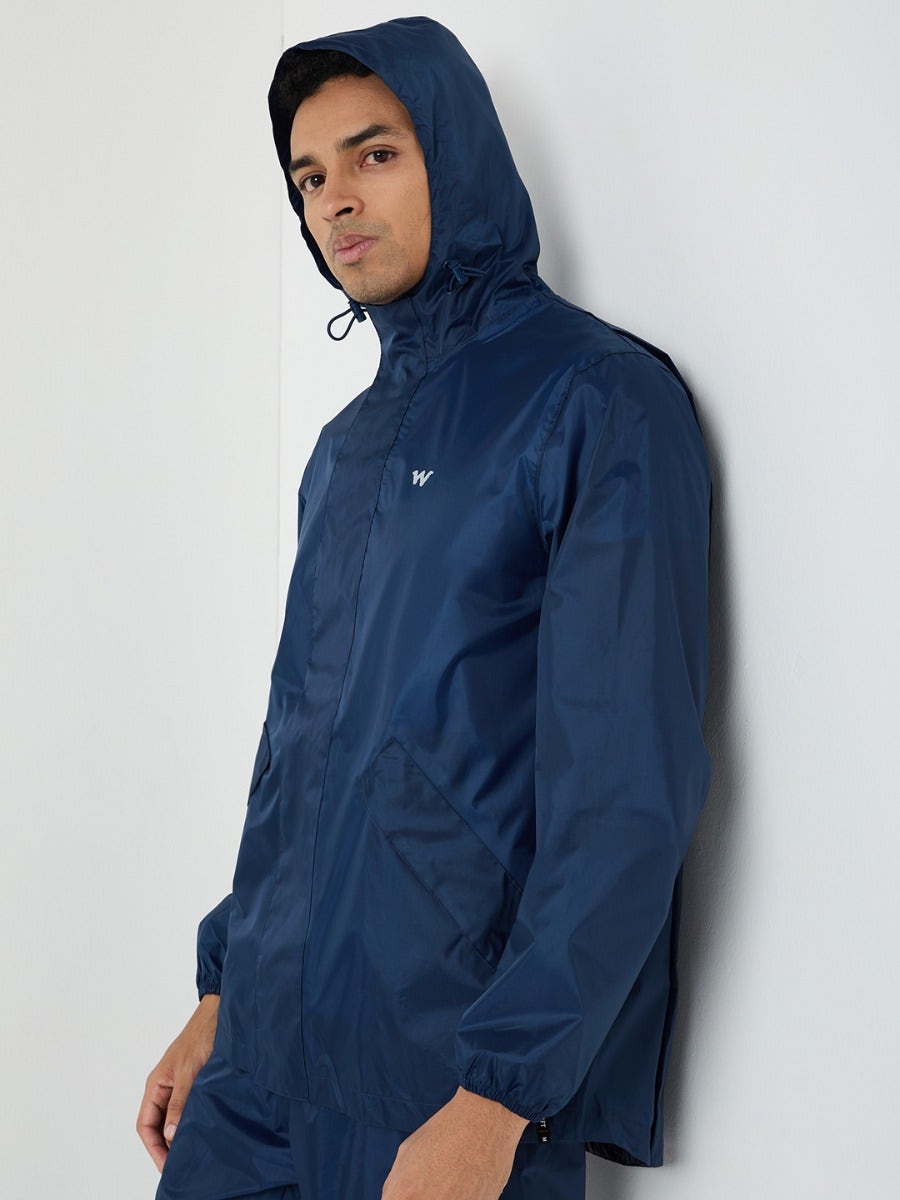 Wildcraft Men 2 Tone Bag Pro Rain Coat Cheater Suit  (43136/7)