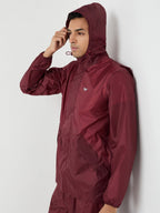 Wildcraft Men 2 Tone Bag Pro Rain Coat Cheater Suit  (43136/7)