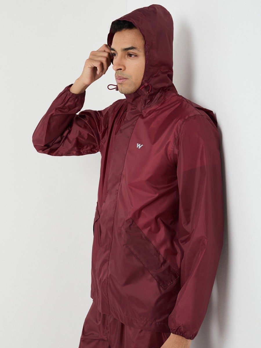 Wildcraft Men 2 Tone Bag Pro Rain Coat Cheater Suit  (43136/7)